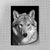 Placa decorativa Lobo Branco - comprar online