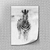 Placa decorativa Zebra - comprar online