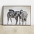 Quadro decorativo Zebras - MOLDECOR