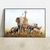 Quadro decorativo Animais na Savana - MOLDECOR