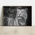 Quadro decorativo Tigre Branco - MOLDECOR