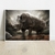 Quadro decorativo Rinoceronte na internet