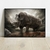 Quadro decorativo Rinoceronte - comprar online