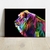 Quadro decorativo Leão Geométrico Colorido - MOLDECOR
