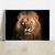 Quadro decorativo Leão na internet