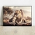 Quadro decorativo Família de Leões - comprar online