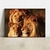 Quadro decorativo Família de Leões - MOLDECOR
