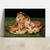 Quadro decorativo Família de Leões - MOLDECOR