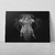 Placa decorativa Elefante P&B na internet