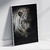 Quadro decorativo Tigre Branco na internet