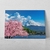 Placa decorativa Árvore de Sakura e Monte Fuji na internet