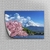 Placa decorativa Árvore de Sakura e Monte Fuji - comprar online