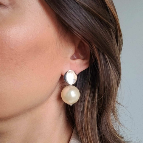 Brinco Pérola Pendurada