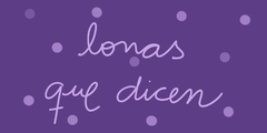 Banner de la categoría LONAS QUE DICEN