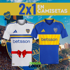 2x1 CAMISETAS DE BOCA JUNIORS - comprar online