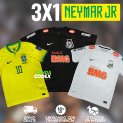 3x1 CAMISETAS de NEYMAR - comprar online