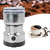 Moedor Triturador De Cafe Sementes Eletrico Aço Inox Mini 150W 110v