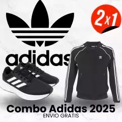 Combo 2x1 Adidas -zapatillas Adidas Galaxy + Campera Adidas SST