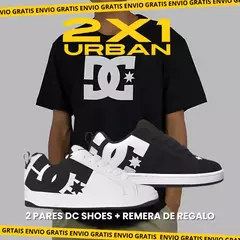 PROMO 2X1 DC SHOES COURT + REMERA DE REGALO