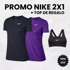 PROMO 2X1 REMERAS DRY FIT + TOP DE REGALO + ENVIO GRATIS