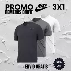 3x1 REMERAS NIKE DRIFIT + envio gratis - comprar online