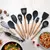 Kit 12 peças Jogo de Cozinha colheres de Silicone na internet