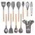 Imagem do Kit 12 peças Jogo de Cozinha colheres de Silicone