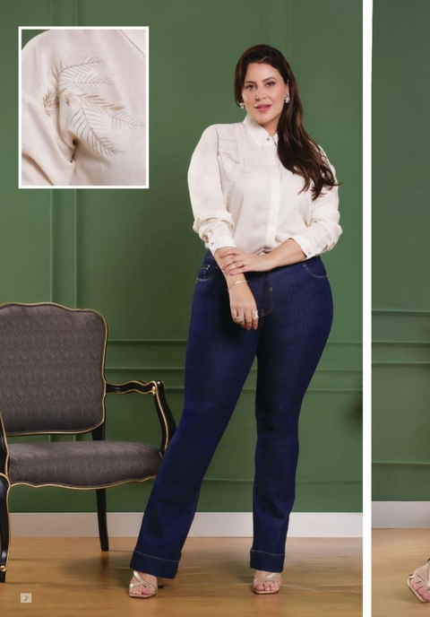 CAMISA BORDADA AMANDA MANIFESTO