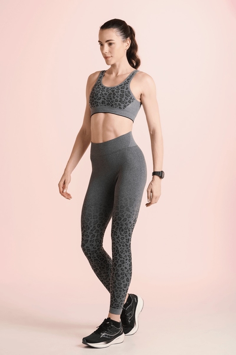 CALÇA LEGGING ANIMAL PRINT SEAMILESS