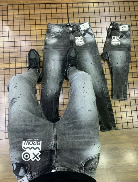 CALÇA JOGADOR ESQ - BROW JEANS 0257