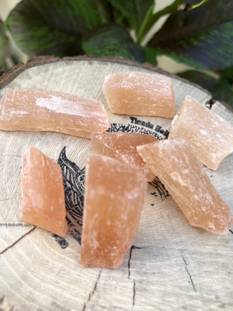 Selenita Naranja – Piedra de Claridad y Energía Positiva