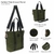 Cartera Tote Grace con llavero 34x45x13cm (38498) - comprar online