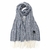 Ruana jaspeada con flecos 65x180 cm (38761) - comprar online