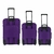 Set Valijas CHECK IN Soft Violeta con 2 ruedas tractor traseras, expandible (37841) - tienda online