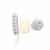 Set de ducha x3 (spa sponja, pom pom, esponja de espalda baño) (38943)