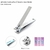 Alicate cortauñas acero inoxidable (39395) - comprar online