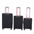 Set de valijas Urban Mode SOFT Negro 20"24" 28" doble rueda, con candado simil TSA (34917) - tienda online