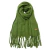 Ruana lisa nube con fleco (38777) - comprar online