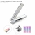 Alicate cortauñas acero inoxidable (39397) - comprar online