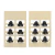 Set broches chico x6u - precio por set (35670)