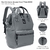 Mochila boca de pez Eve cierre estampado 40x25x18 cm (37886) - comprar online
