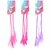 Set pico infantil corazon con pelo x2u - precio por set (35009)
