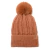 Gorro mujer tejido con interior piel (38650) - comprar online