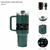 Vaso termico Wanderlust con bombilla 1200ml (39432) - comprar online