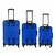 Set Valijas CHECK IN Soft French Bluecon 5 ruedas simples, expandible (37813) - tienda online