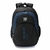 Mochila Urban Mode con bolsillo portanotebook y recortes azules 46x32x18cm (34026)