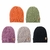 Gorro mujer interior piel (38678)