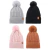 Gorro mujer tejido con interior piel (38650)