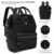 Mochila boca de pez Eve cierre estampado 40x25x18 cm (37884) - comprar online