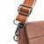 Bandolera Joan con tapa y correa de cinta 22x24cm (38178) - ZAINO